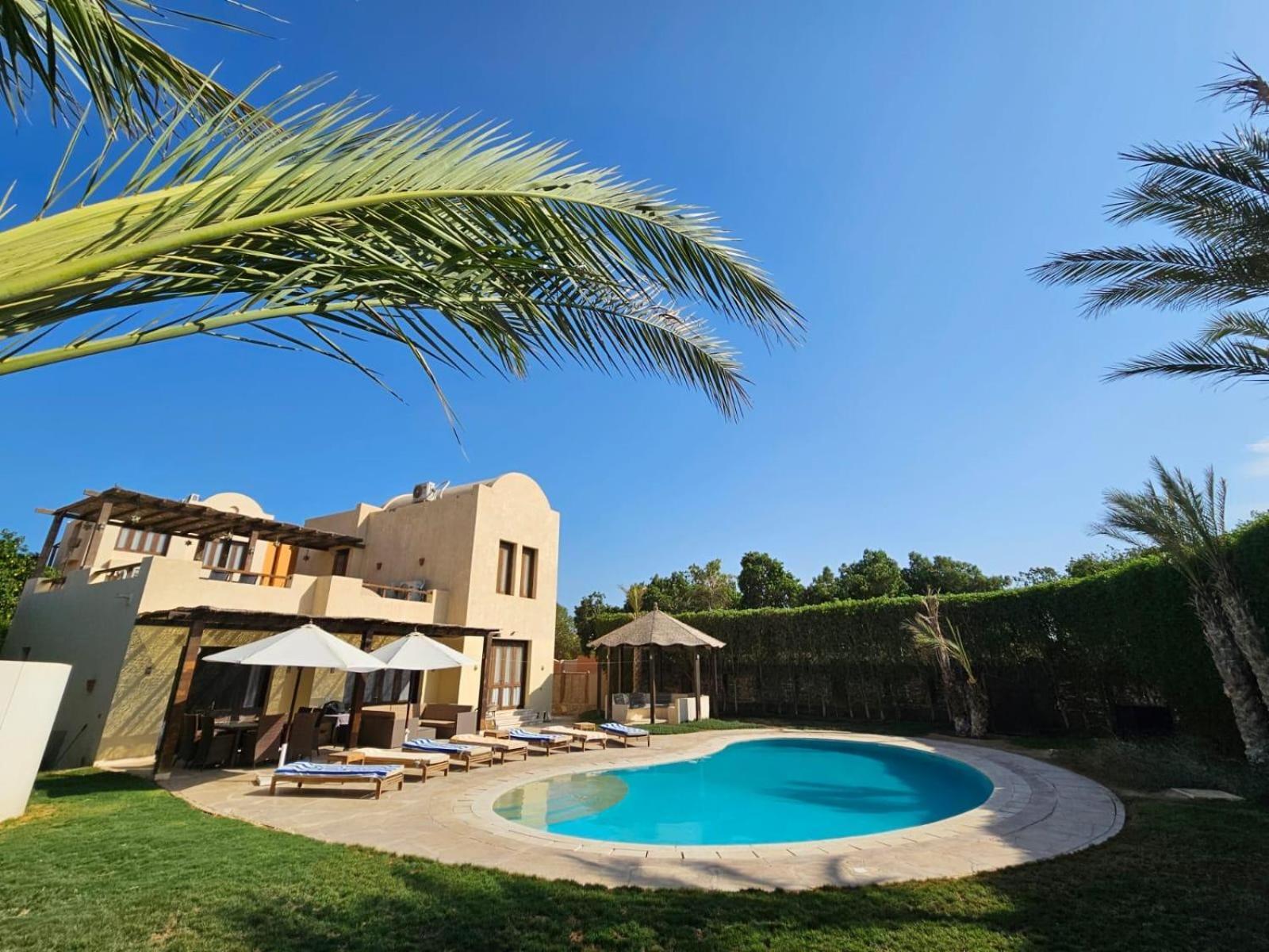 Extremely Private Villa With Optional Pool Heating Hurghada Eksteriør billede